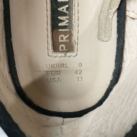 PRIMARK Loafers Shoes Womens SZ 11 Black - Picture 6 of 8